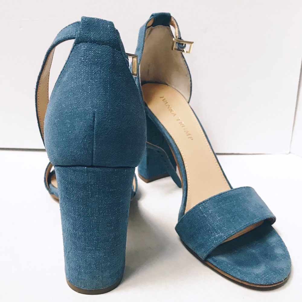 Ivanka Trump ankle strap sandals 8